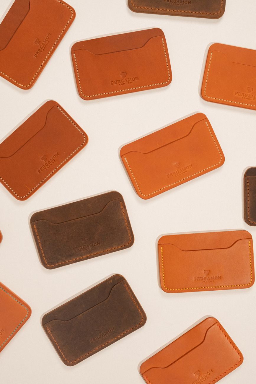Small leather wallet selection